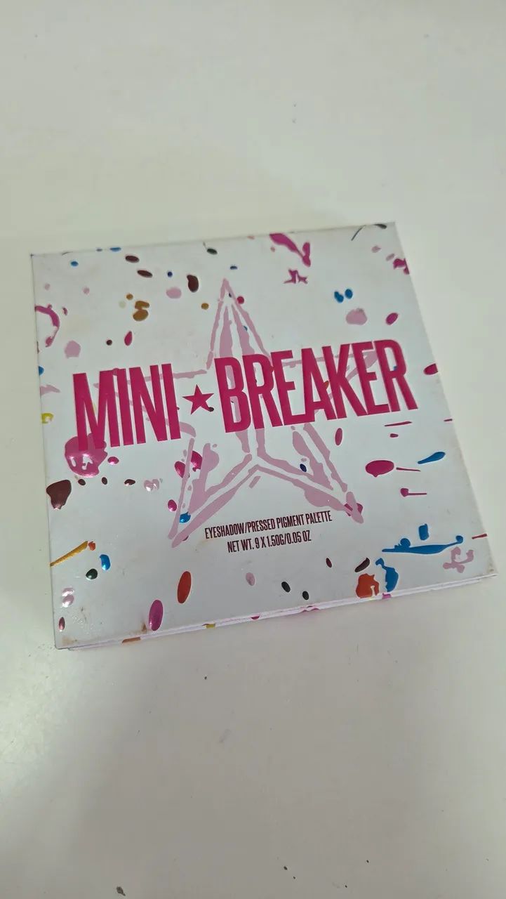 Paleta sombras MINI BREAKER JEFREE STAR 