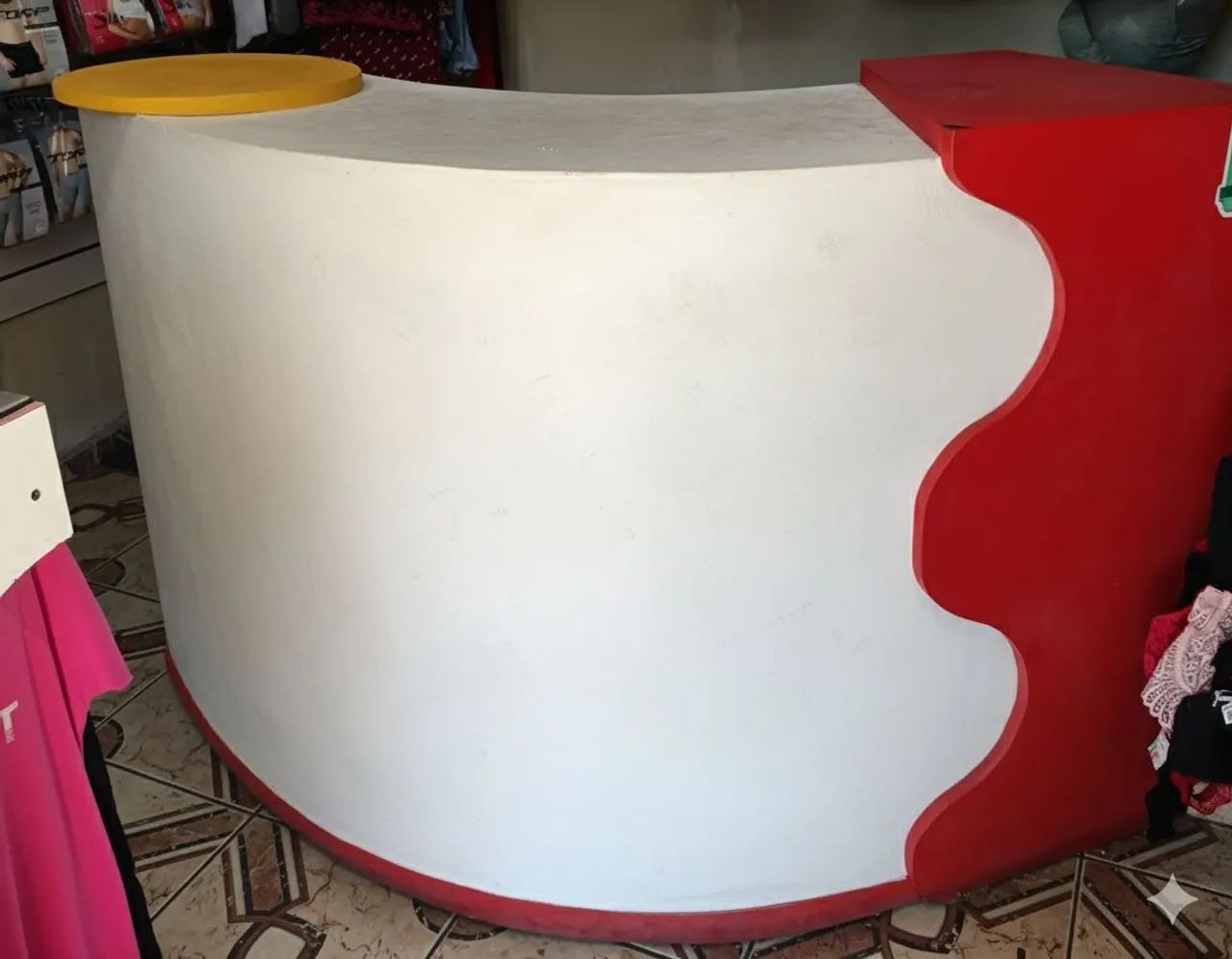 Balcão caixa para loja