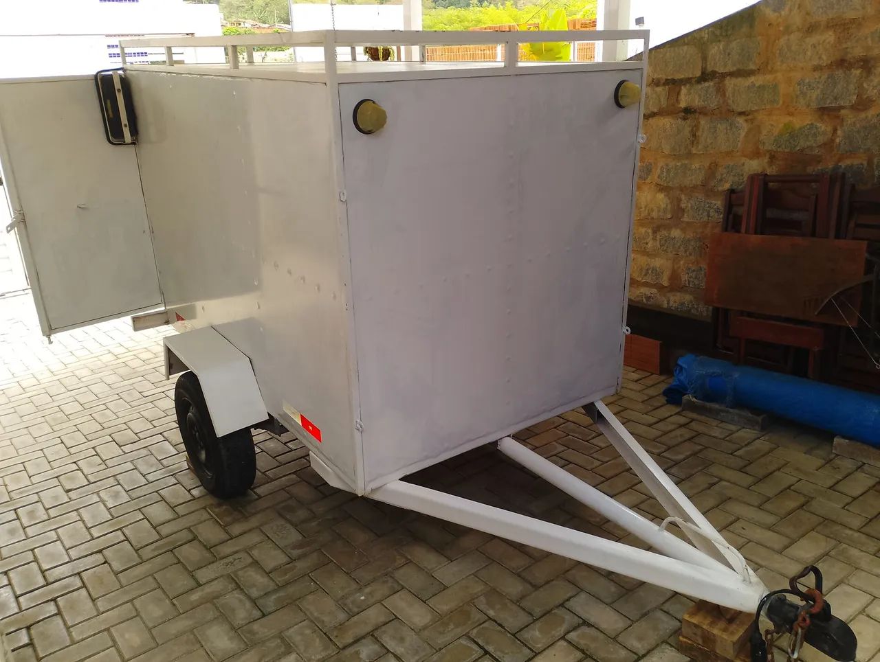 Reboque baú. excelente estado. - Foto 2