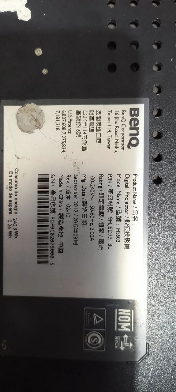 Projetor BenQ MS502 - Qualidade de Imagem Digital - Foto 4