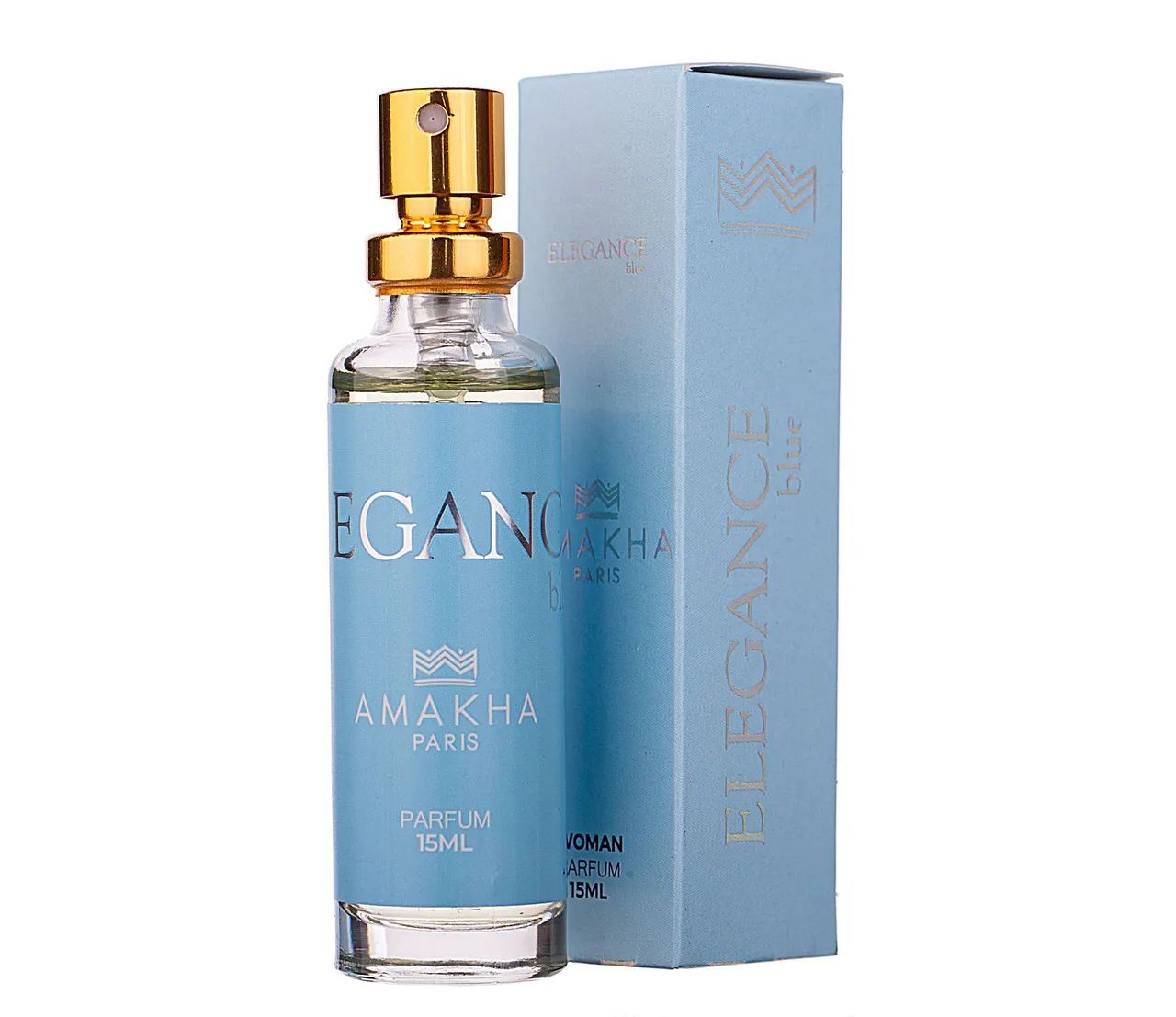 Perfume de bolso feminino Elegance Light Blue 15ml - Foto 2
