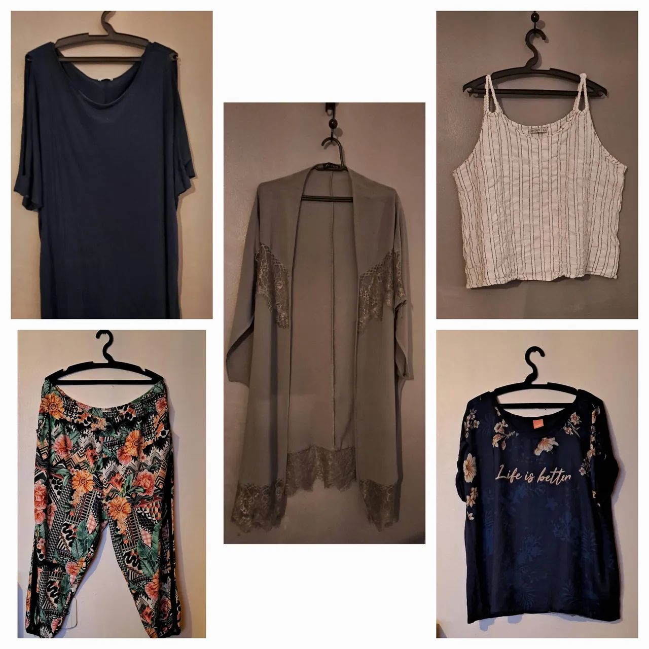Lote com 35 peças plus size moda feminina  - Foto 3