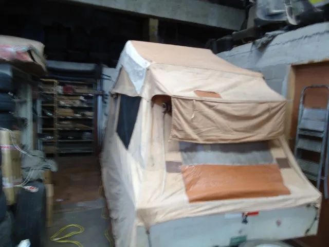 Barraca Reboque Camping-Star ano 1993 s/ varanda pronta p/ uso - Foto 6