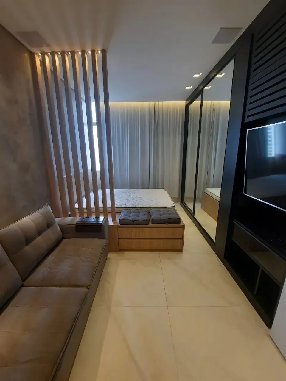 Edifício Jk apartamento com 25 mts com 1 quarto em Santo Agostinho, mobiliado.