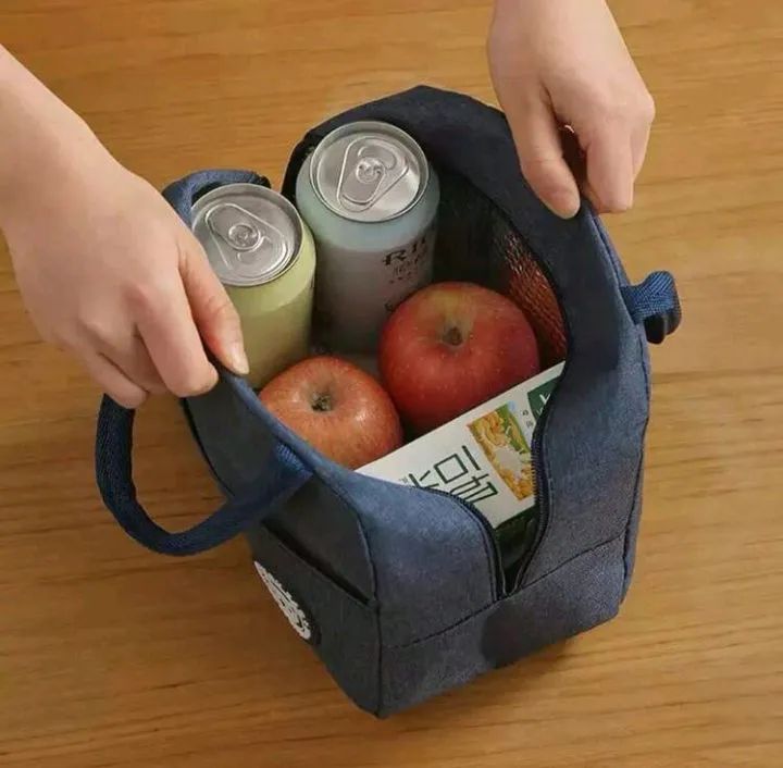 Bolsa térmica lancheira de mão Bolsa Portátil Com Isolamento Térmico - Foto 2