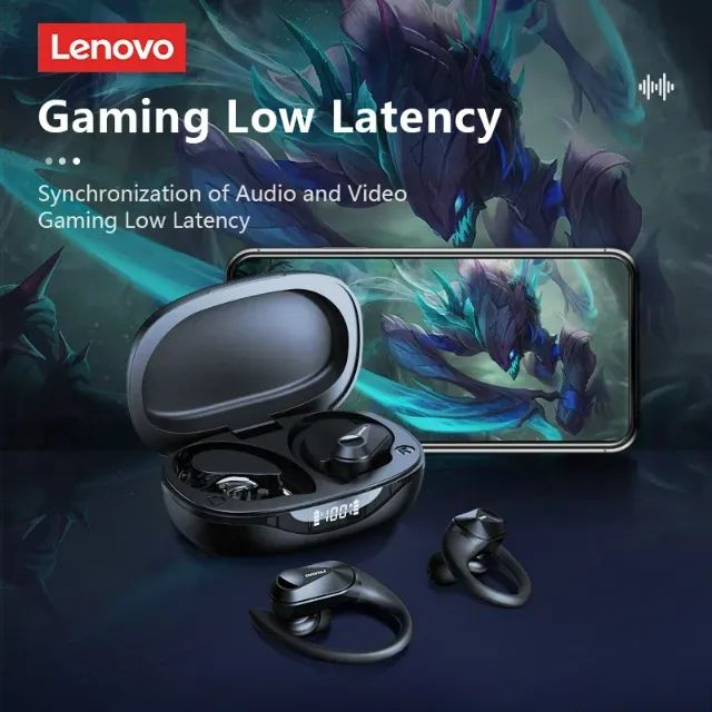 Fone de Ouvido Bluetooth 5.3 Lenovo LP75  - Foto 3