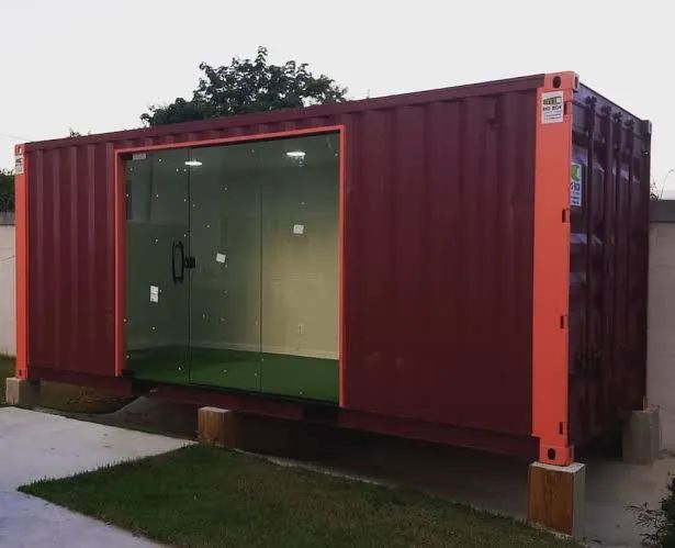 Aluguel e venda Container modificado para uso comercial