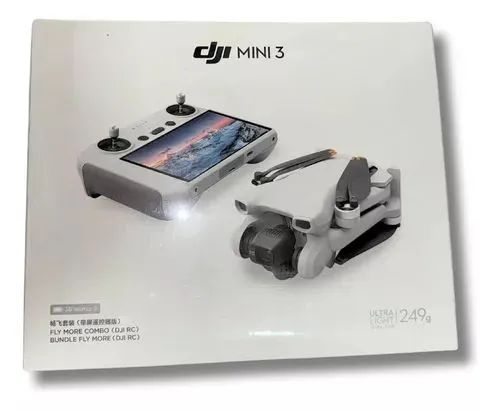 Drone Dji Mini 3 Controle Com Tela