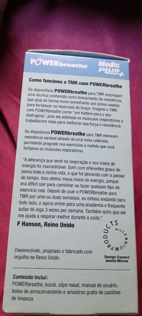 Powerbreathe Medic Plus - Melhora a respiração - Foto 3