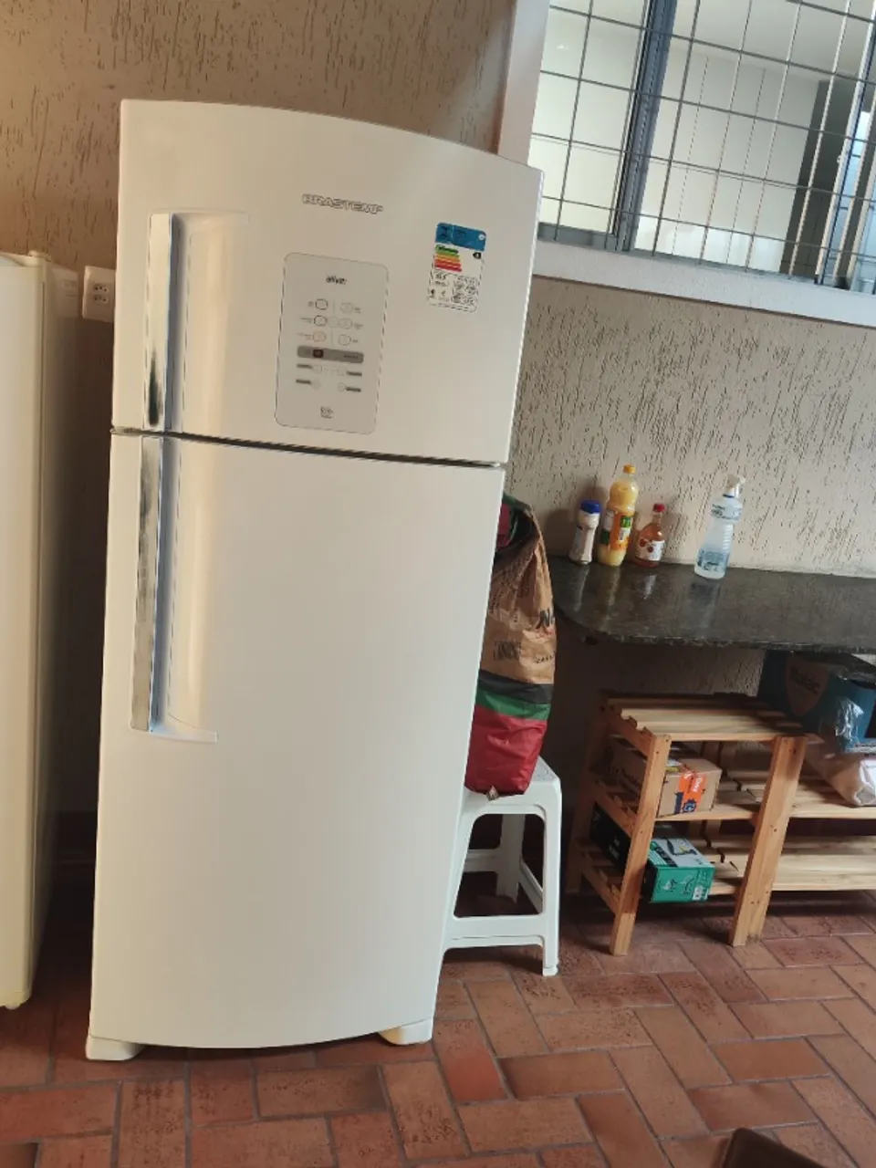 Geladeira / Refrigerador Duplex Frost Free BRM48 Brastemp - 403 Litros