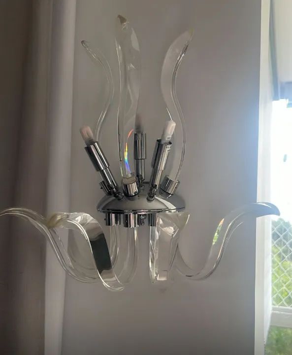 Arandela Napoli Cristal 2 unidades Mantra - Foto 3