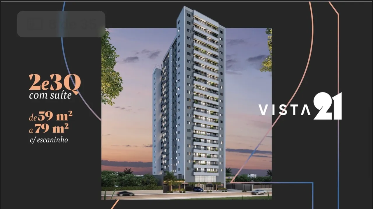 Ágio Apartamento de 2 Q no Vista 21, Anápolis.