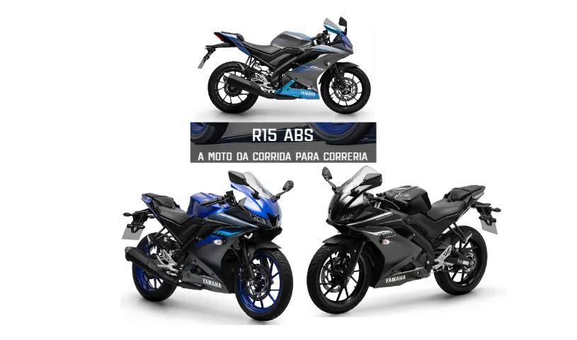 Nova Yamaha YZF R15 ABS - 2025 - A MOTO DA CORRIDA PARA CORRERIA