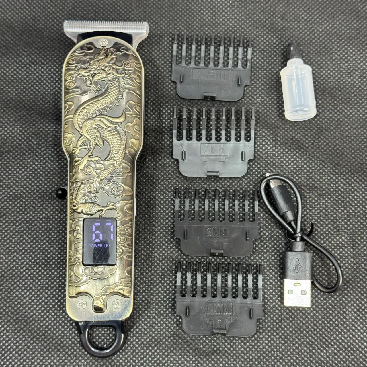 Máquina de cortar cabelo e acabamento sem fio - Foto 3