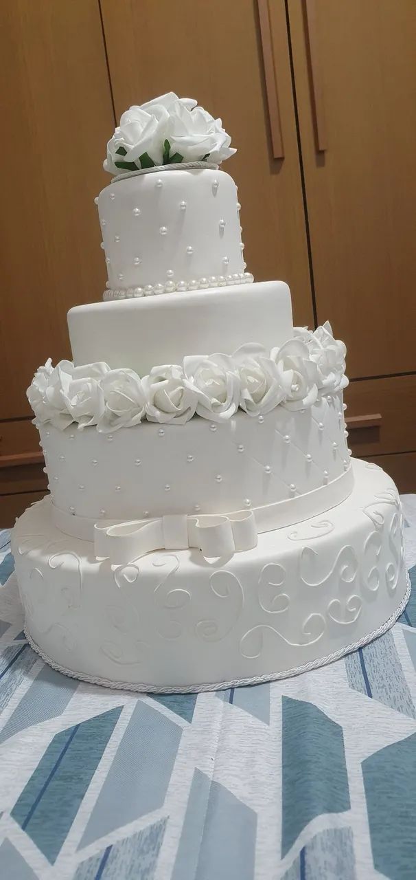 Bolo fake, decorativo para casamento e festas - Foto 3