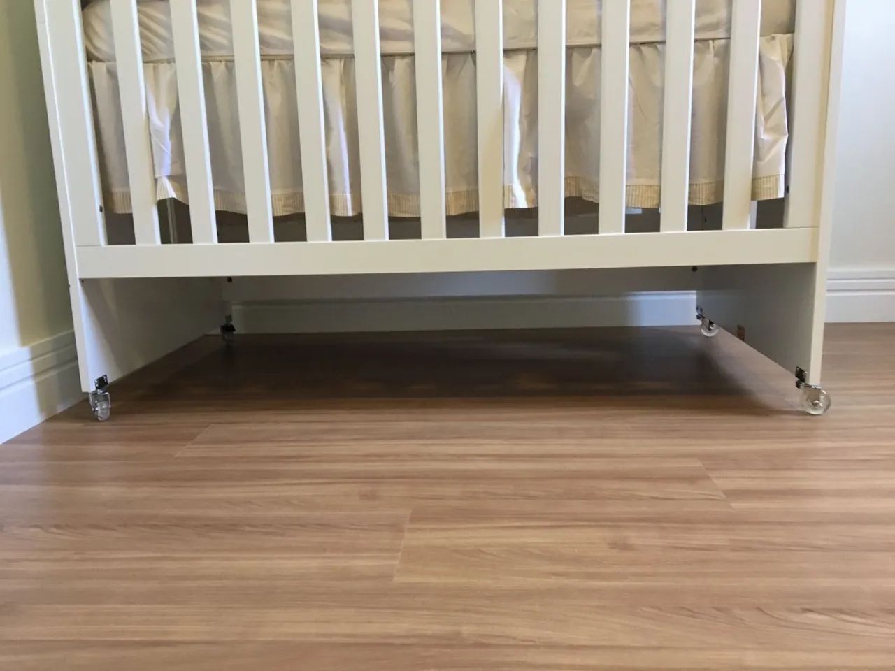 Berço / Caminha de bebê branco impecável - Foto 3