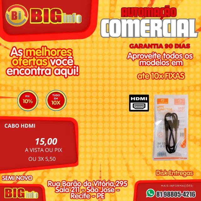 Cabo Hdmi   HD  1,5 Metros  