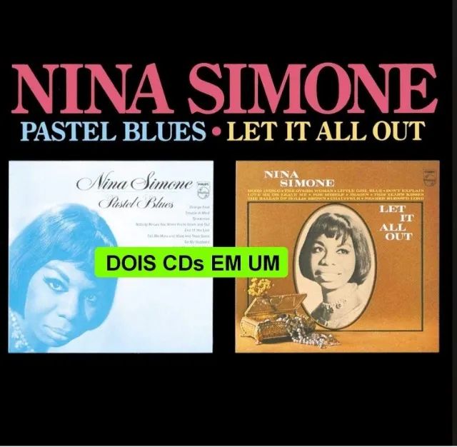 5 Cds da cantora Nina Simone  