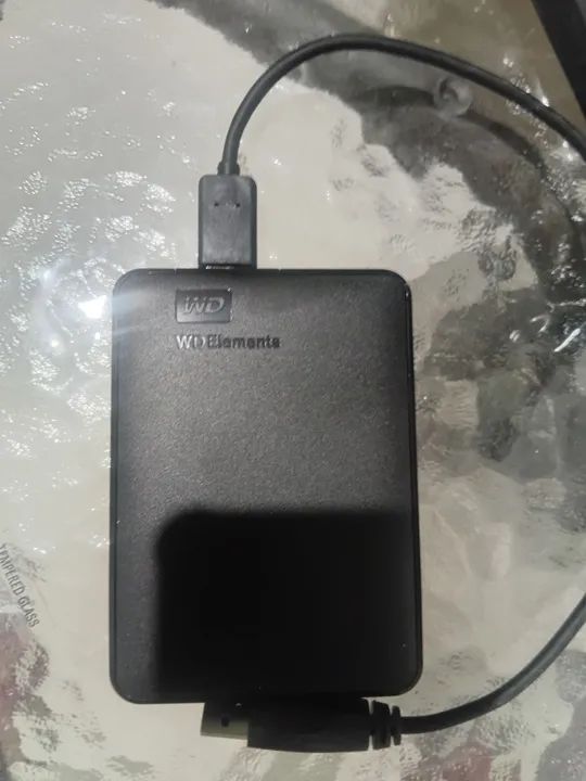 HD Externo WD Elements 1TB -  Preto