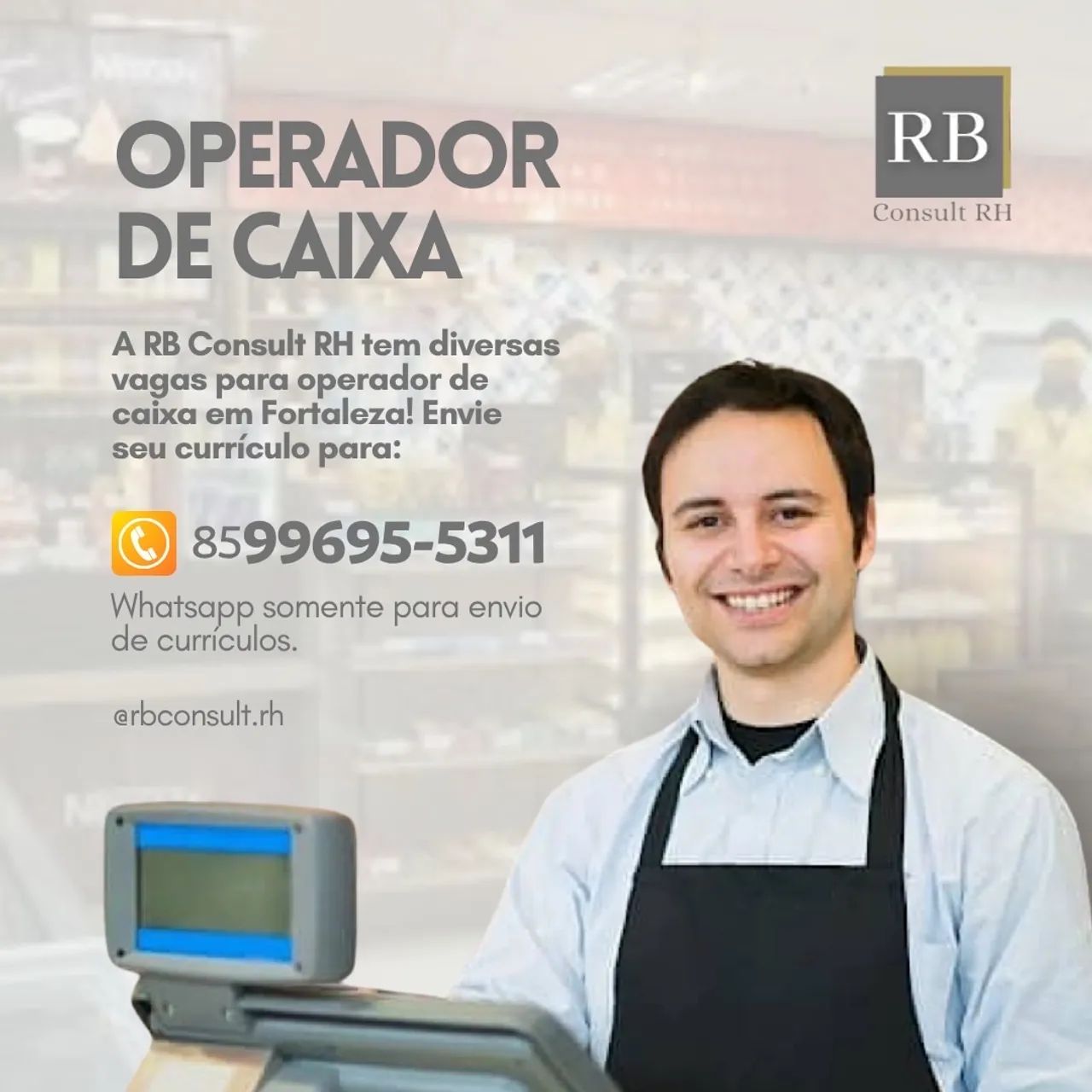 Emprego Operador de Caixa