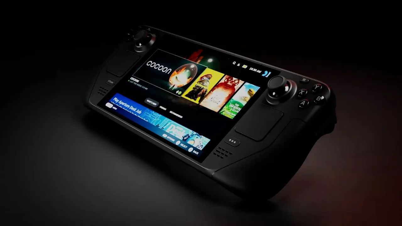 Steam Deck LCD 256gb NOVO LACRADO - Consoles de Vídeo Game - Vila