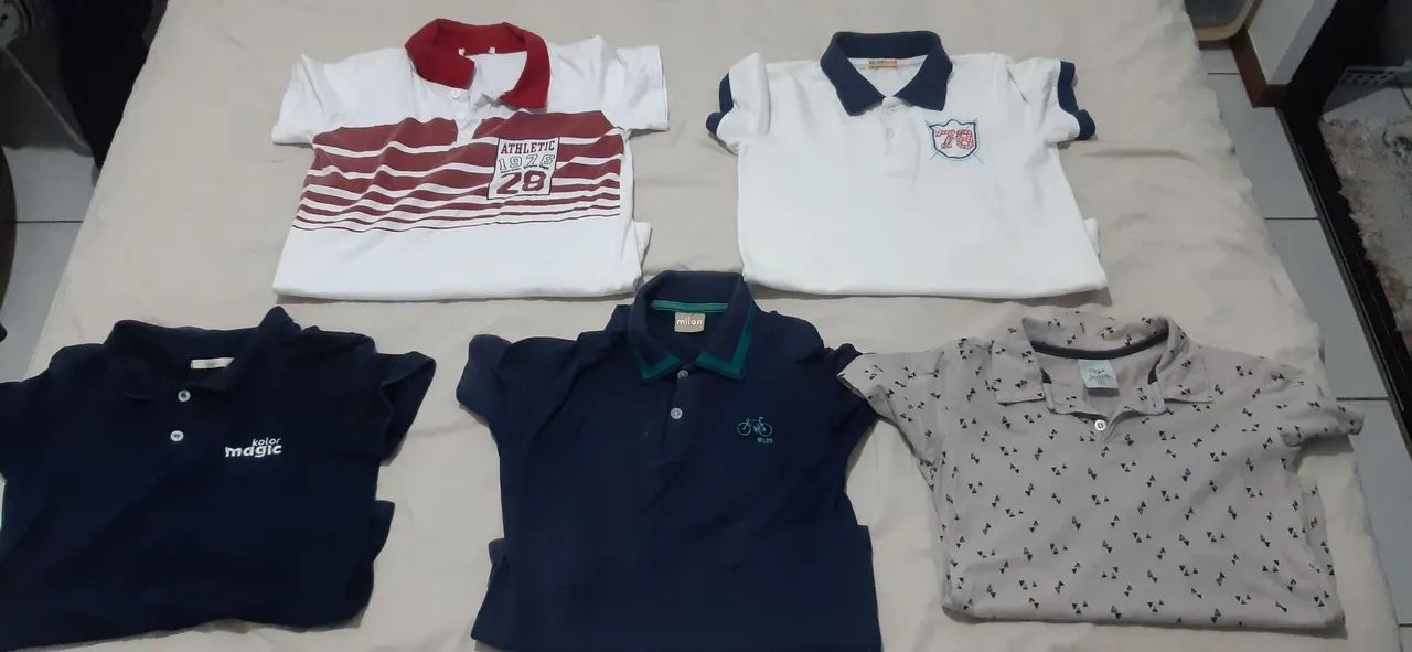 Shorts, camisas polo e camisetas - Foto 2