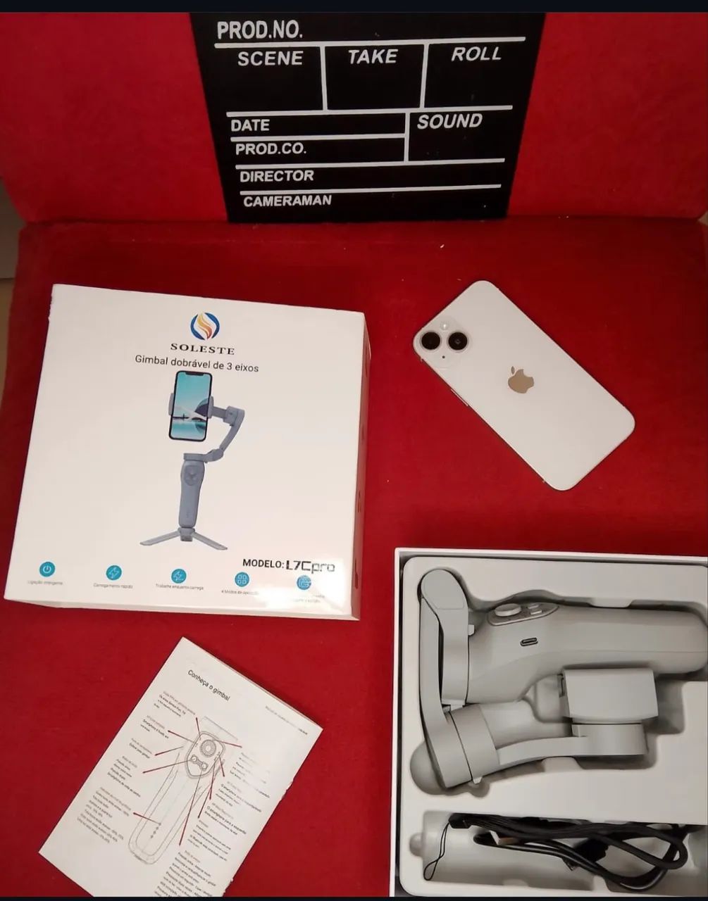 Gimbal dobrável de 3 eixos - Foto 3