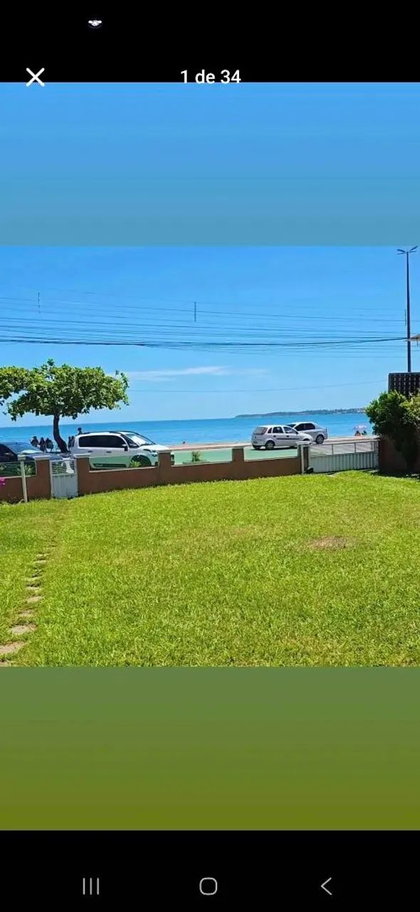 Casa pé na areia lagoa Iguaba Grande