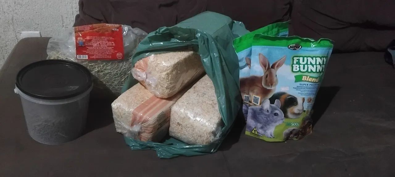 Ração porquinho da índia 