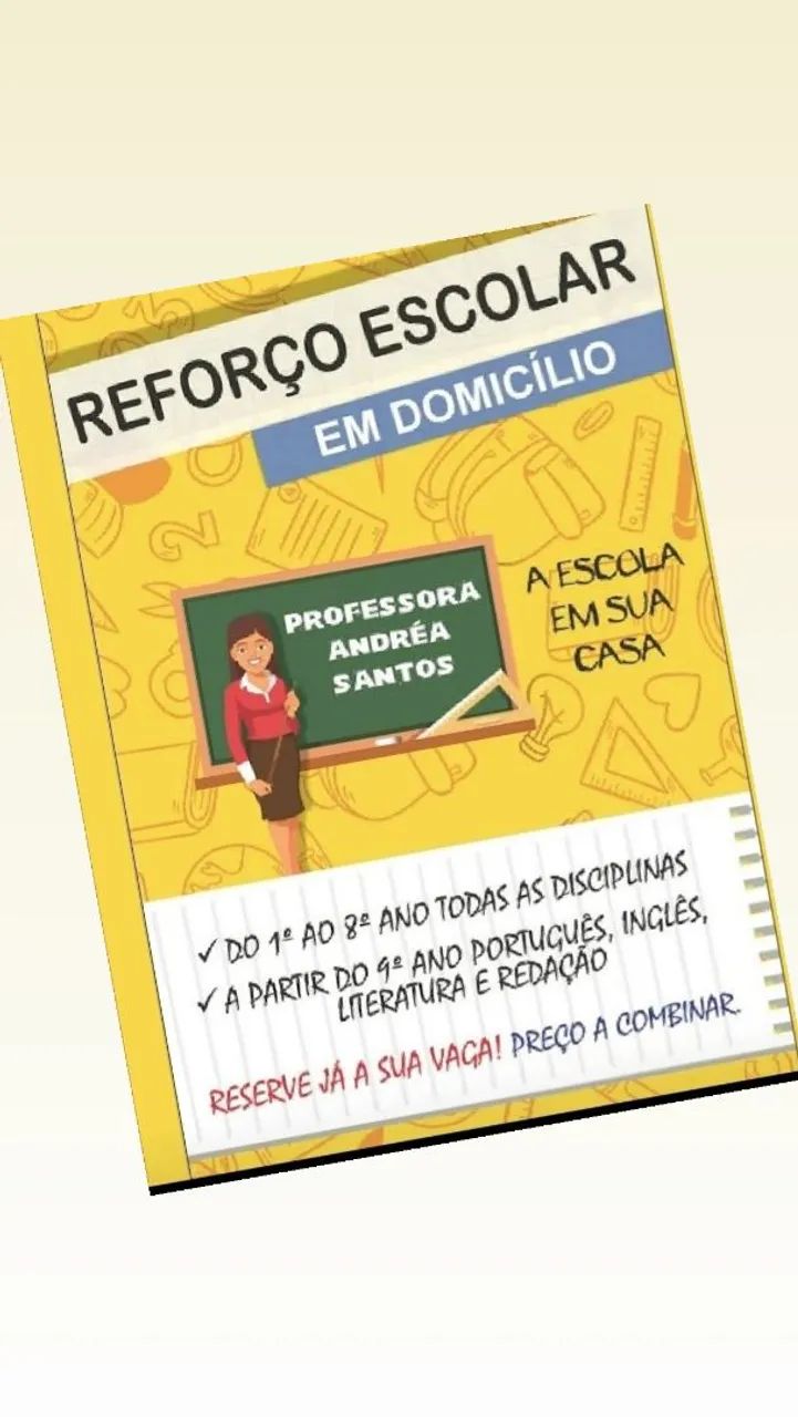 O reforço em sua casa