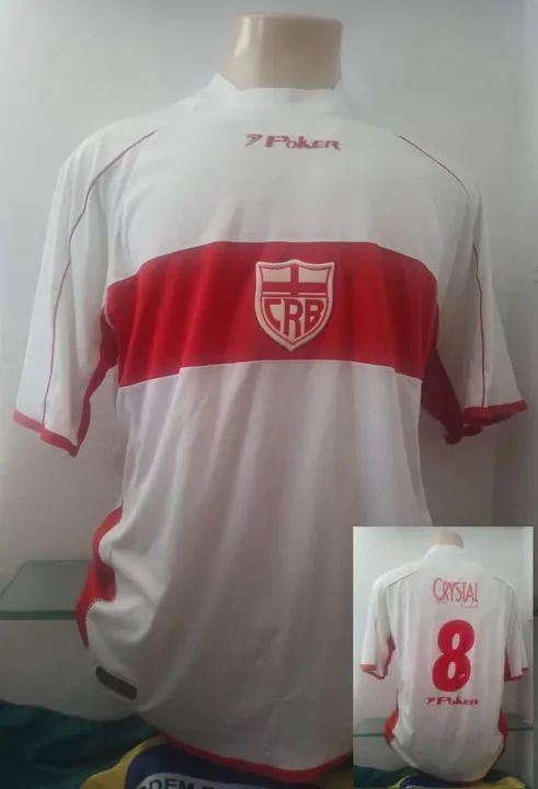 Camisa oficial CRB-AL poker 2005.