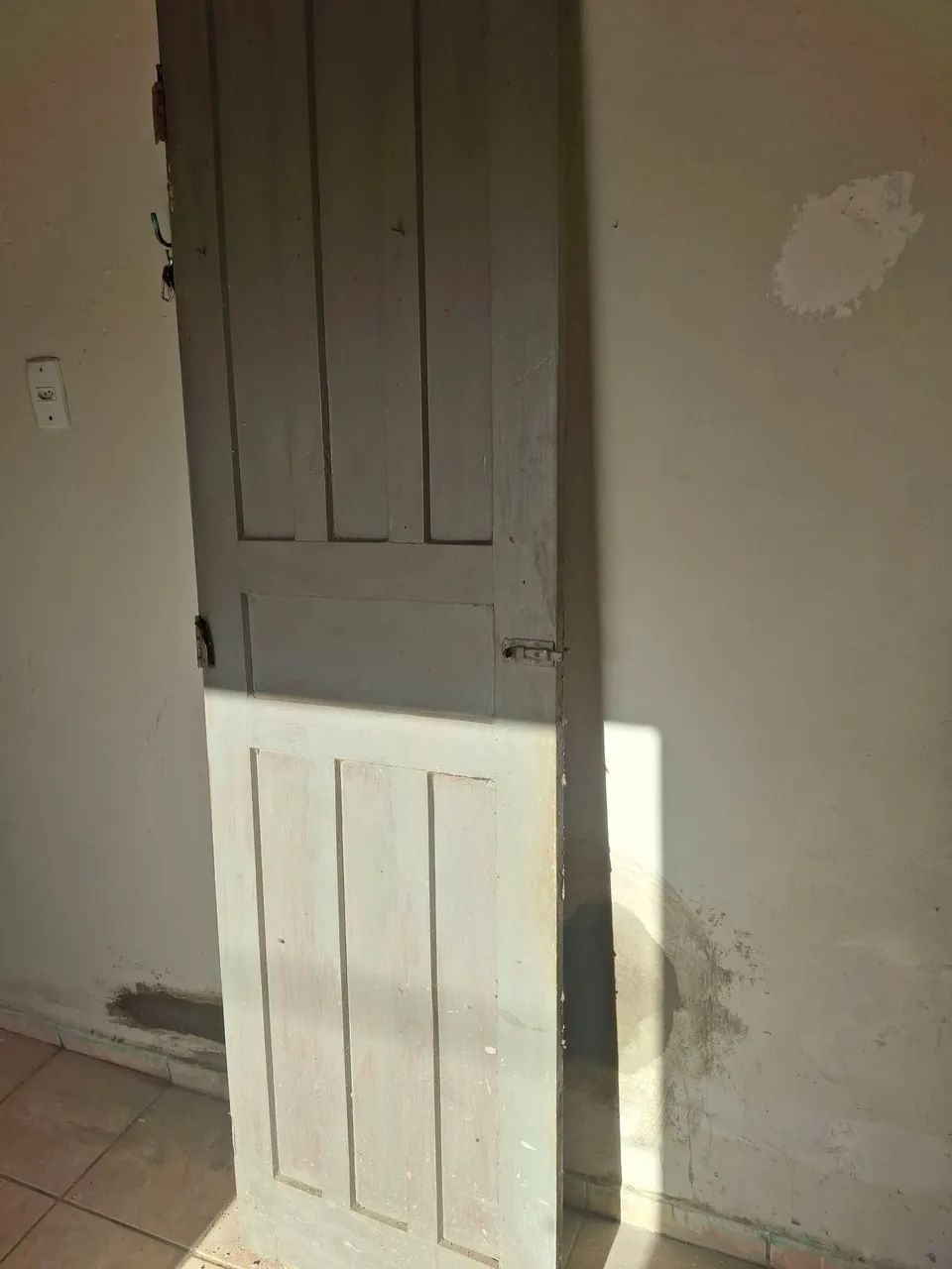 Porta de madeira pra banheiro  - Foto 2