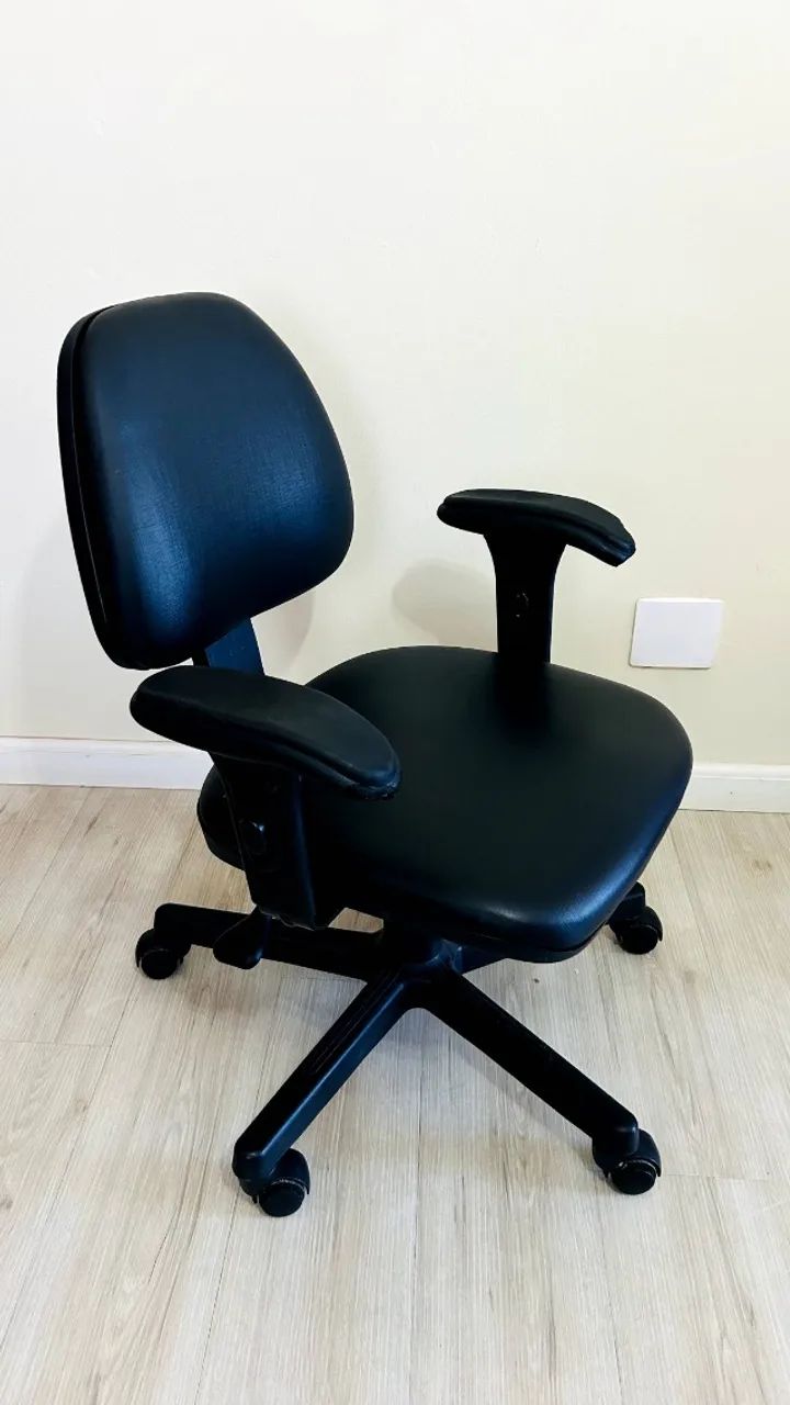 Cadeira Preta Escritório Home Office/Gamer Ergonômica - Foto 2
