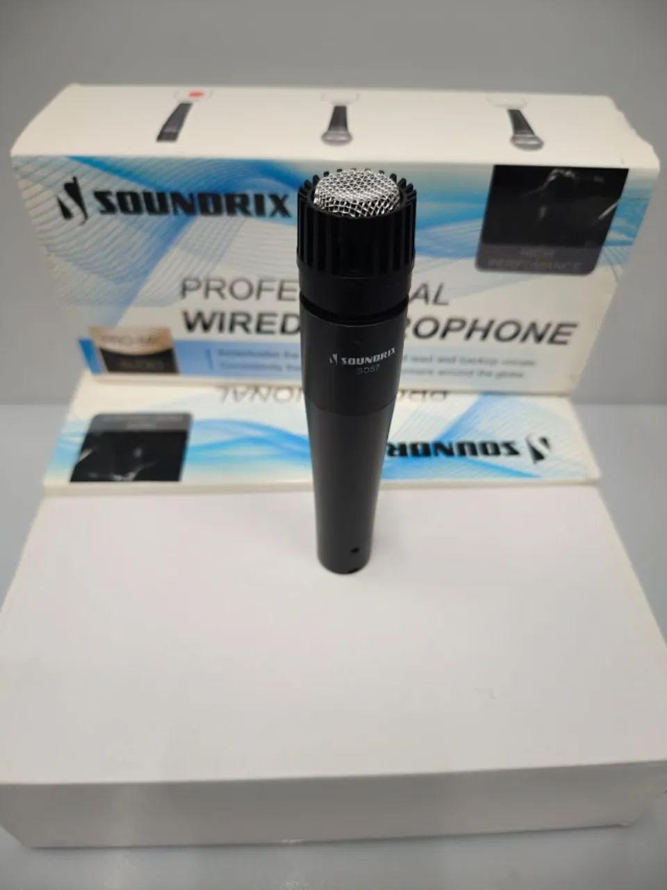 Microfone Soundrix Sd-57 Para Instrumentos, Vocal Dinâmico!! - Foto 3