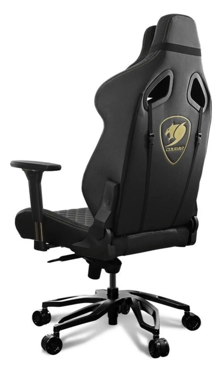 Cadeira de escritório Cougar Armor Titan Pro gamer ergonômica preta e royal - Foto 2