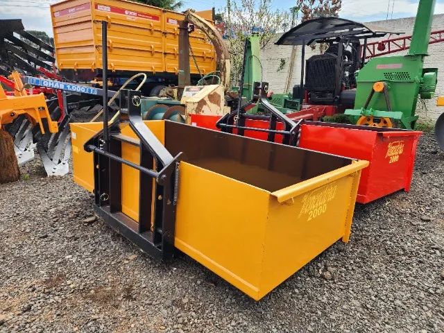 Raspo Transportador para Trator Agrícola Vencedora 2000 Basculante Manual 2 m 