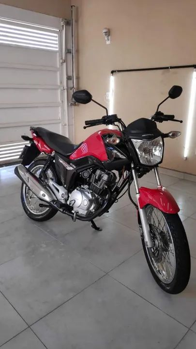 Moto Honda Fan 150 - Vermelha - impecável - Foto 5