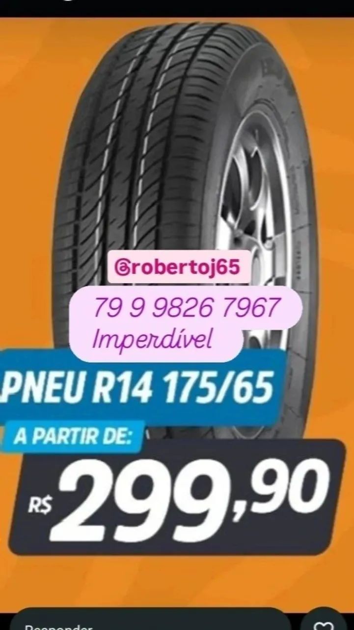 Pneus Novos 195/65R15 - Foto 2