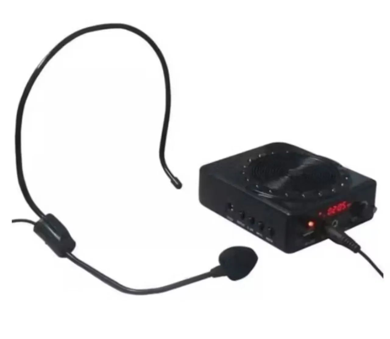 Megafone Amplificador de Voz para professor com Microfone Rádio Fm - Foto 3