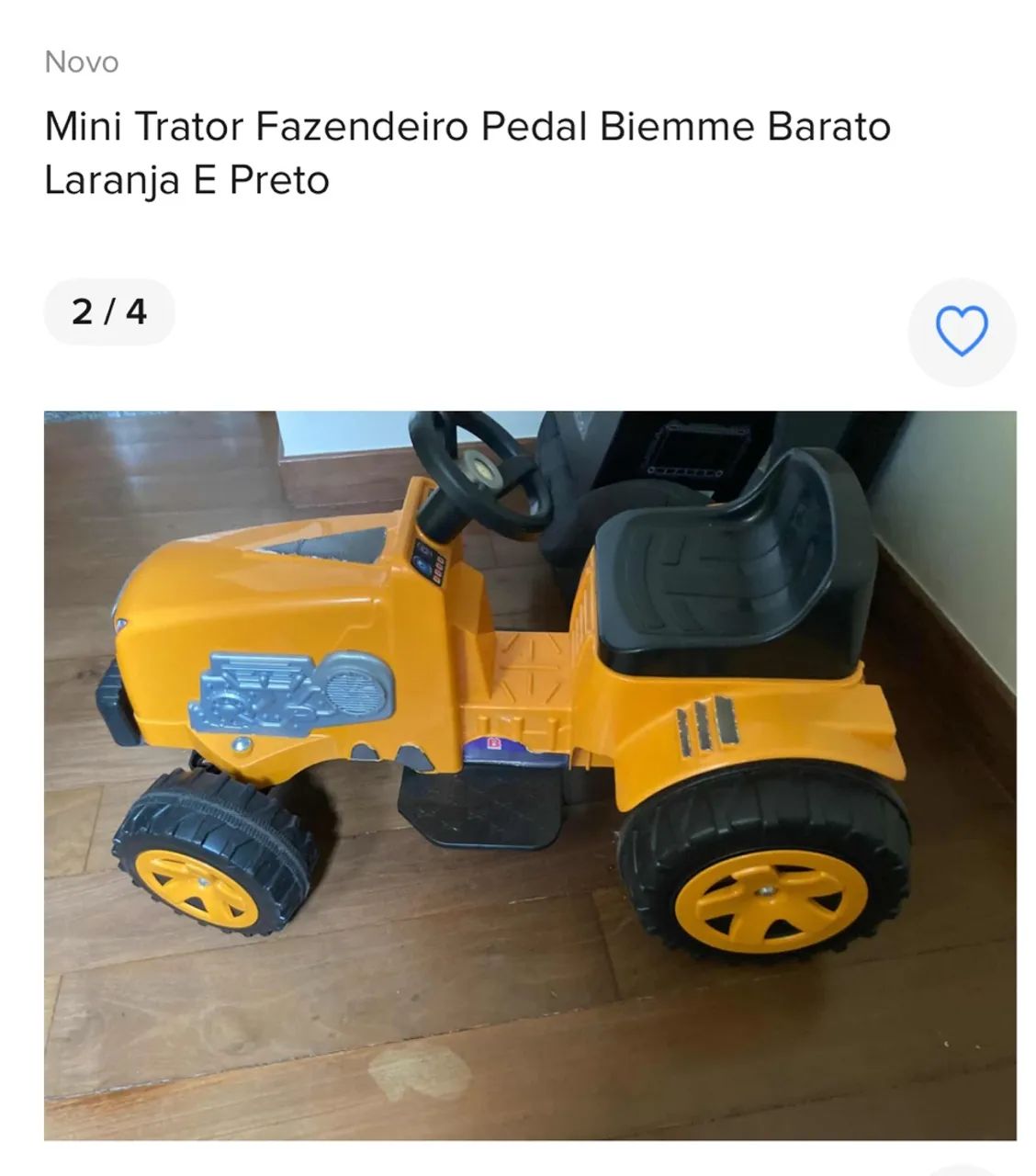 Mini trator infantil Biemme - Foto 4
