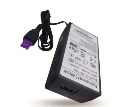 Fonte Para Impressora Hp 32v 625ma Bivolt Plug Roxo - Foto 2