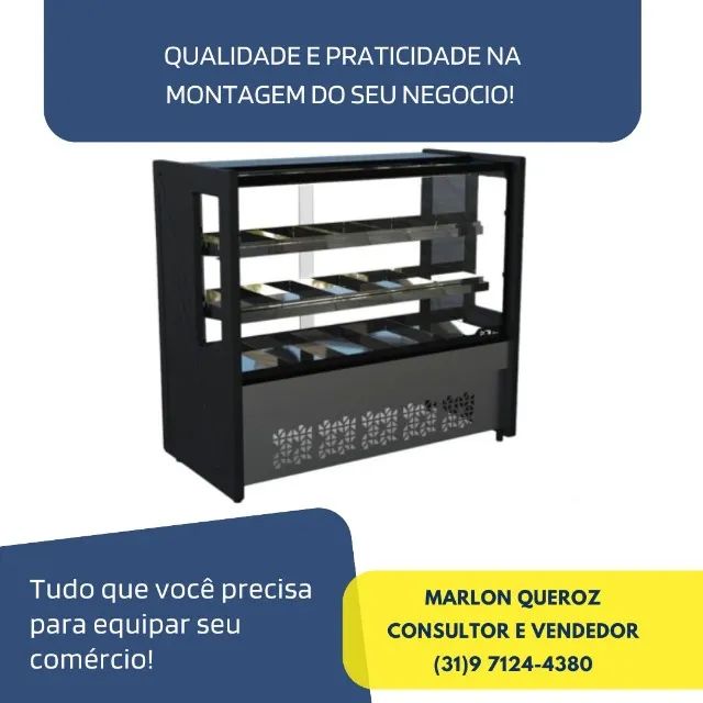 Vitrine Estufa 1,25M Polar Nova