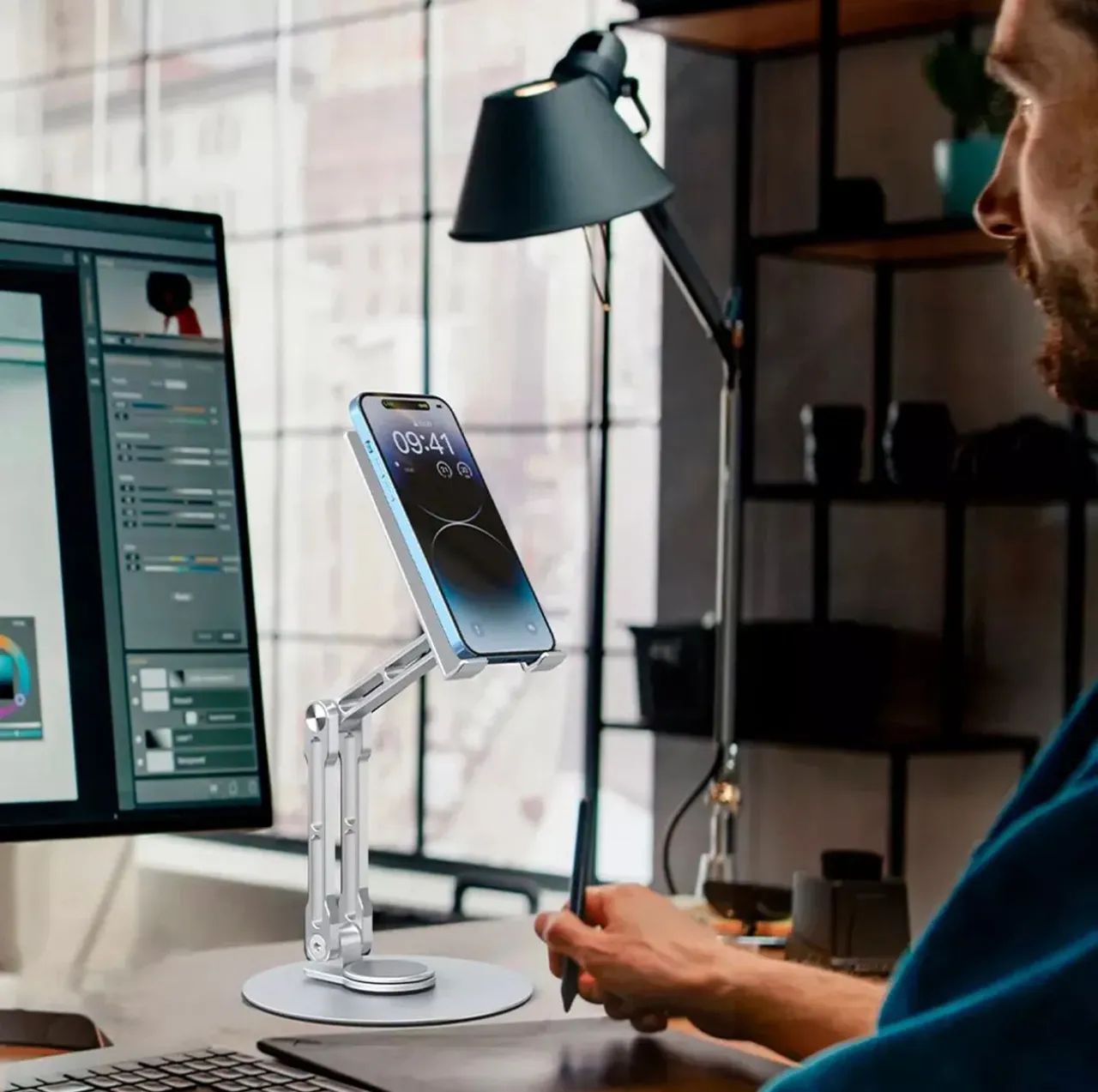 Suporte de tablet tab live Hrebos Premium - Foto 2