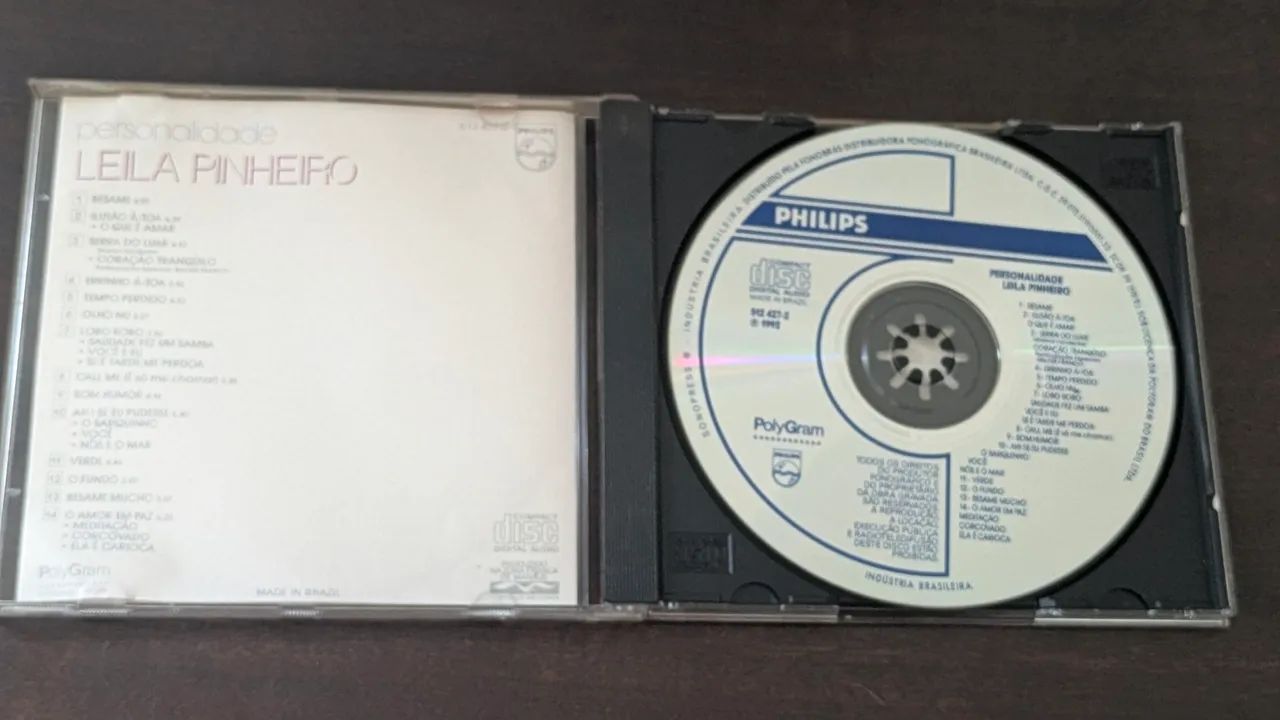 CD Leila Pinheiro - Personalidade (1993) - Original e Impecável - Foto 3