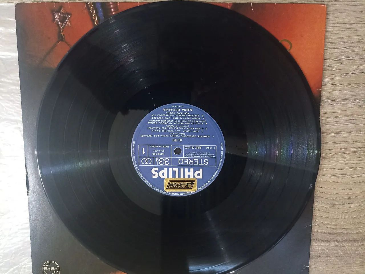 LP vinil Maria Bethânia, Álibe (1978) - Foto 5