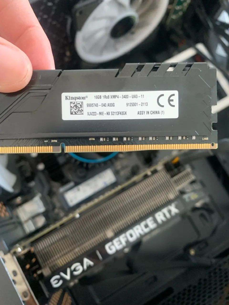Memória RAM Kingston Fury 16GB 3400MHz R$50 OFF edição limitada e rara - Foto 3