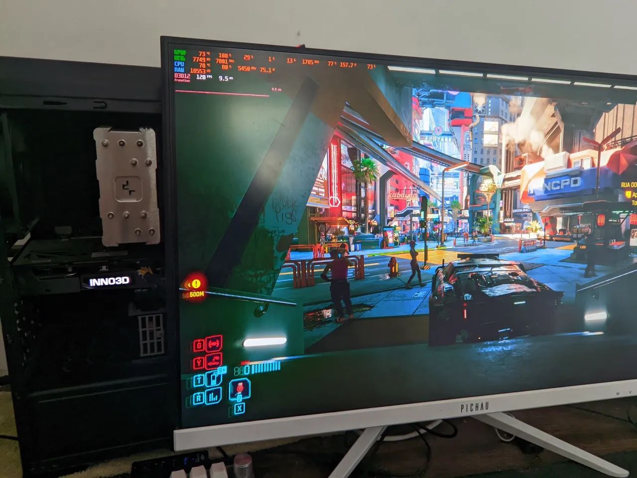 RTX 3060 TI 8GB INNO3D - EXCELENTE