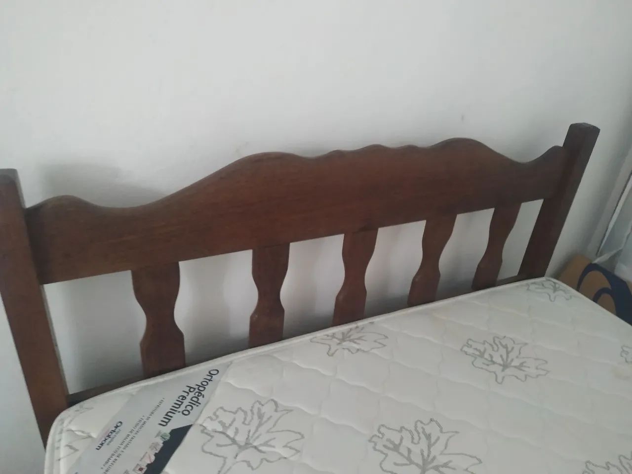 Cama Box de Casal em Madeira Maciça - Foto 4