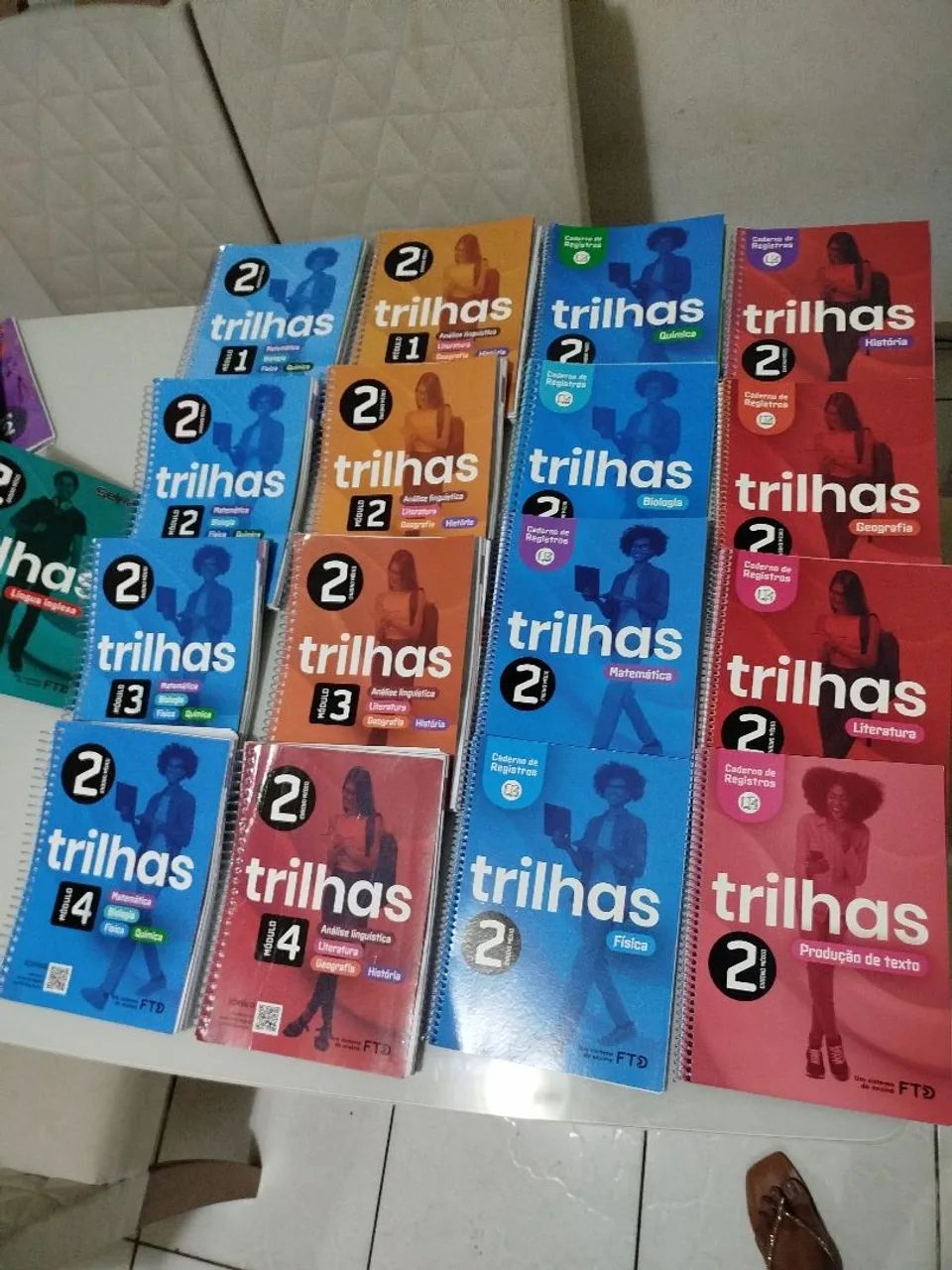 Livros ftd ensino médio trilhas 2 ano Didáticos Trilhas - Diversos Volumes - Foto 4