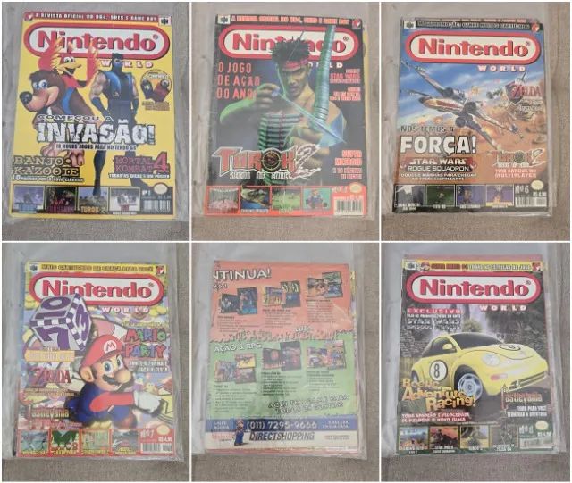 Revistas Nintendo World. Consulte Disponibilidade e valores.  - Foto 2